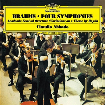 브람스: 교향곡 1-4번 (Brahms: The Four Symphonies) (Ltd)(3CD)(일본 타워레코드 독점 한정반) - Claudio Abbado