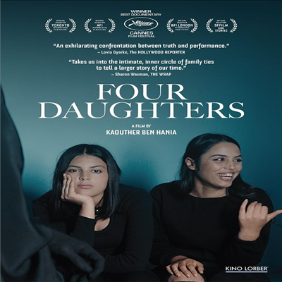 Four Daughters (Les filles d&#39;Olfa) (울파의 네 딸들) (2023)(지역코드1)(한글무자막)(DVD)