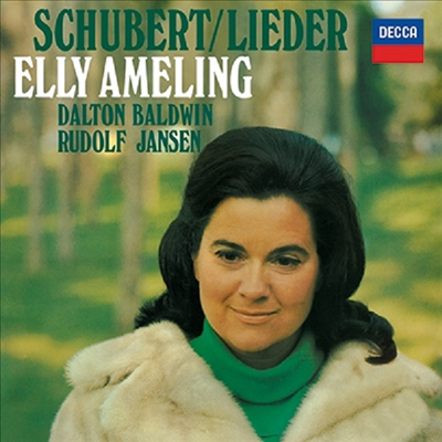 엘리 아멜링 - 슈베르트 가곡집 (Schubert: Lieder) (Ltd)(일본 타워레코드 독점 한정반)(CD) - Elly Ameling