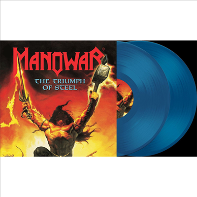 Manowar - The Triumph Of Steel (Translucent Blue Vinyl 2LP)