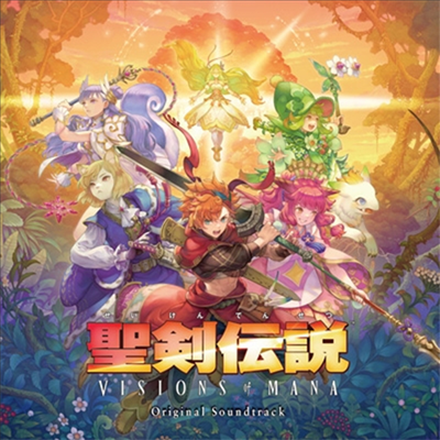 O.S.T. - 聖劍傳說 Visions Of Mana (성검전설: 비전스 오브 마나) (5CD)