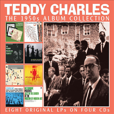 Teddy Charles - 1950s Album Collection (4CD Box Set)