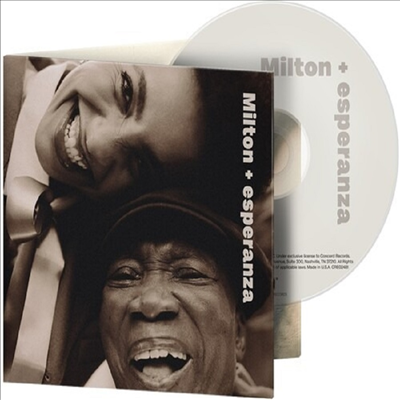 Milton Nascimento &amp; Esperanza Spalding - Milton + Esperanza (Digipack)(CD)