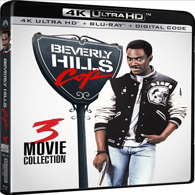 Beverly Hills Cop: 3-Movie Collection (비버리 힐스 캅: 3 무비 컬렉션)(한글무자막)(4K Ultra HD + Blu-ray)