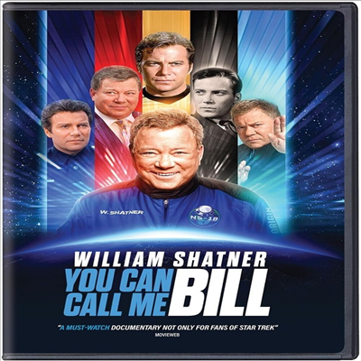 William Shatner: You Can Call Me Bill (윌리암 샤트너: 유 캔 콜 미 빌) (2023)(지역코드1)(한글무자막)(DVD)