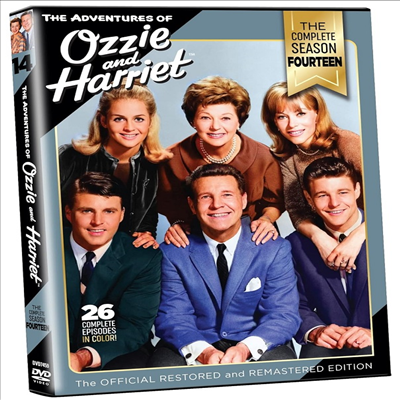 The Adventures of Ozzie and Harriet: The Complete Season Fourteen (오지와 해리엇의 좌충우돌 모험: 시즌 14) (1965)(지역코드1)(한글무자막)(DVD)