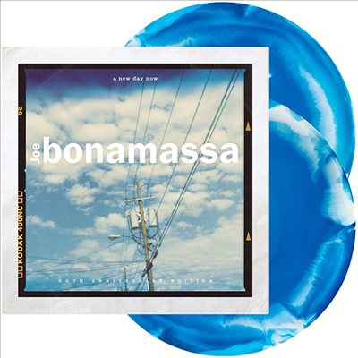 Joe Bonamassa - A New Day Now (20th Anniversary Remixed &amp; Remastered) (180g Blue/White Sunburst Vinyl 2LP)