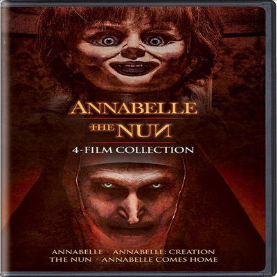 Annabelle (애나벨) (2014) / Annabelle: Creation (애나벨: 인형의 주인) (2017) / The Nun (더 넌) (2018)(지역코드1)(한글무자막)(DVD)