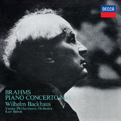 브람스: 피아노 협주곡 1번 (Brahms: Piano Concerto No.1) (SHM-CD)(일본반) - Wilhelm Backhaus
