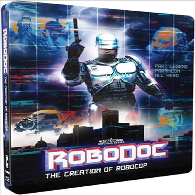 Robodoc: The Creation of Robocop (로보닥: 로보캅의 창조) (2023)(Steelbook)(한글무자막)(Blu-ray)