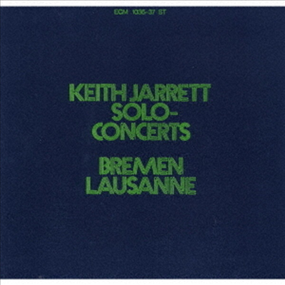 Keith Jarrett - Solo Concerts-Bremen/Lausanne (Ltd)(Cardboard Sleeve (mini LP)(2UHQCD)(일본반)