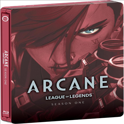 Arcane: League Of Legends - Season One (아케인 시즌 1) (Steelbook)(한글무자막)(Blu-ray)