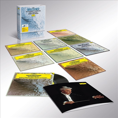 브루크너: 교향곡 1 - 9번 (Bruckner: Complete Symphonies Nos.1 -9) (180g)(17LP Boxset) - Herbert von Karajan
