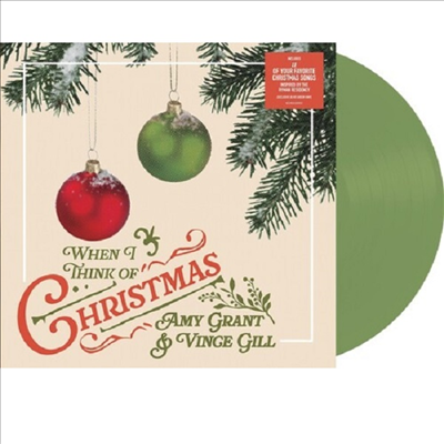 Amy Grant &amp; Vince Gill - When I Think Of Christmas (Ltd)(Colored LP)