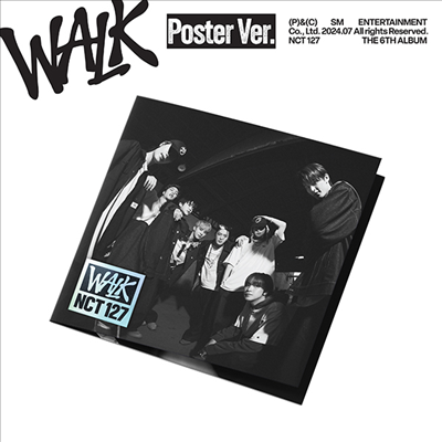 엔시티 127 (NCT 127) - Walk - The 6th Album (Poster Version)(미국빌보드집계반영)(CD)