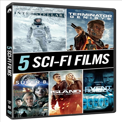 Interstellar (인터스텔라) (2014) / Terminator Genisys (터미네이터 제니시스) (2015)(지역코드1)(한글무자막)(DVD)