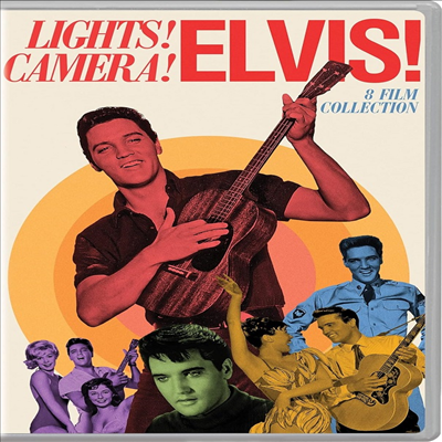 Lights! Camera! Elvis!: 8 Film Collection (엘비스 프레슬리: 8 필름 컬렉션)(지역코드1)(한글무자막)(DVD)