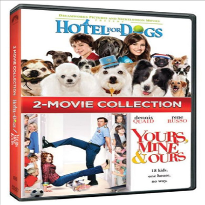 Hotel for Dogs (강아지 호텔) (2009) / Yours, Mine, And Ours (나, 너 그리고 우리) (2005)(지역코드1)(한글무자막)(DVD)