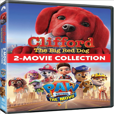 Clifford the Big Red Dog (클리포드 더 빅 레드 독) (2021) / Paw Patrol: The Movie (퍼피 구조대 더 무비) (2021)(지역코드1)(한글무자막)(DVD)