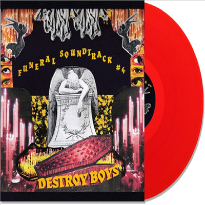 Destroy Boys - Funeral Soundtrack #4 (Ltd)(Transparent Red Vinyl)(LP)