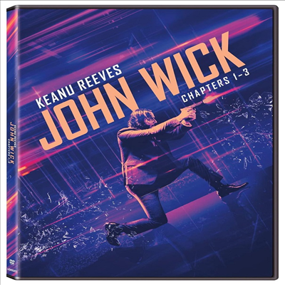 John Wick: Chapters 1-3 (존 윅: 1-3)(지역코드1)(한글무자막)(DVD)