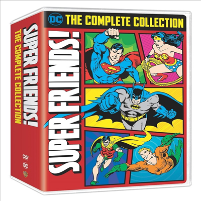 Super Friends: The Complete Collection (슈퍼 프렌즈: 더 컴플리트 컬렉션)(Boxset)(지역코드1)(한글무자막)(DVD)