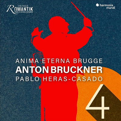 브루크너: 교향곡 4번 &#39;낭만적&#39; (Bruckner: Symphony No.4 in Eb Major &#39;Romantic)(CD) - Pablo Heras-Casado