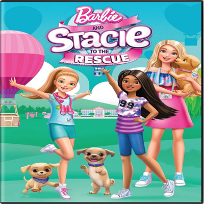 Barbie And Stacie To the Rescue (바비 앤 스테이시 투 더 레스큐) (2024)(지역코드1)(한글무자막)(DVD)