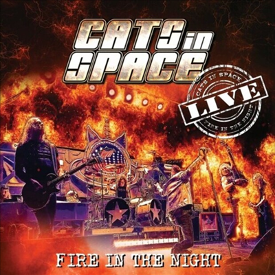 Cats In Space - Fire In The Night: Live (Digipack)(2CD)