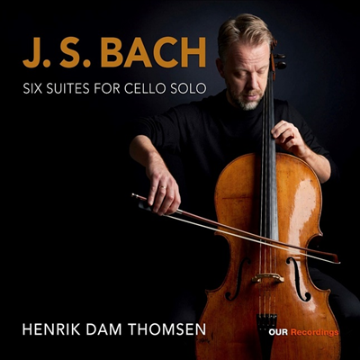 바흐: 첼로 모음곡 (Bach: Cello Suites Nos.1 - 6 BWV 1007 - 1012) (2CD) - Henrik Dam Thomsen