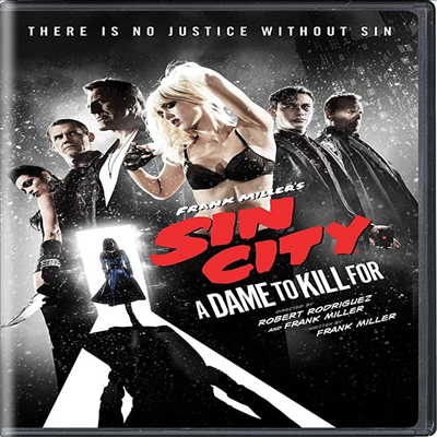 Frank Miller&#39;s Sin City: A Dame to Kill For (씬 시티: 다크히어로의 부활) (2014)(지역코드1)(한글무자막)(DVD)