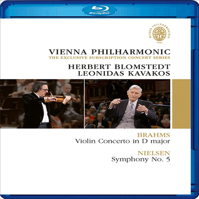 브람스: 바이올린 협주곡 &amp; 닐센: 교향곡 5번 (Brahms: Violin Concerto &amp; Nielsen: Symphony No.5) (Blu-ray) (2024) - Herbert Blomstedt