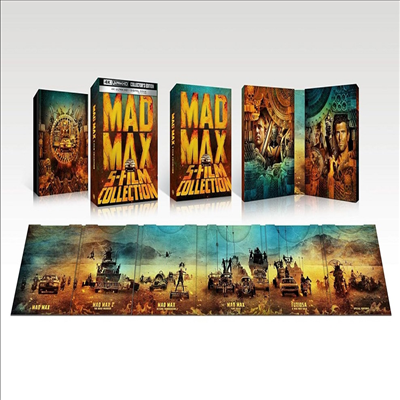 Mad Max: 5-Film Collection (매드맥스: 5 필름 컬렉션)(Boxset)(한글무자막)(4K Ultra HD)