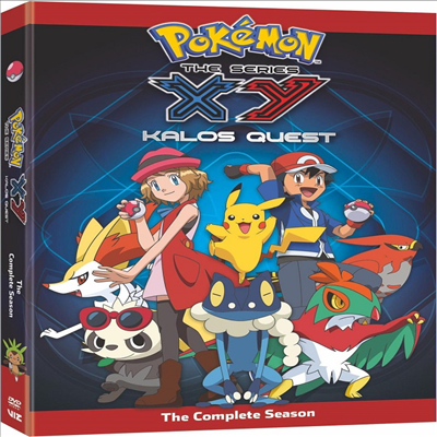 Pokemon The Series: XY Kalos Quest - The Complete Season (포켓몬 더 시리즈: XY 칼로스 퀘스트)(지역코드1)(한글무자막)(DVD)