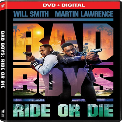 Bad Boys: Ride Or Die (나쁜 녀석들: 라이드 오어 다이) (2024)(지역코드1)(한글무자막)(DVD)