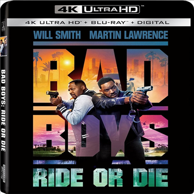 Bad Boys: Ride Or Die (나쁜 녀석들: 라이드 오어 다이) (2024)(한글무자막)(4K Ultra HD + Blu-ray)