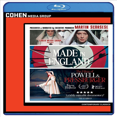 Made in England: The Films of Powell and Pressburger (메이드 인 잉글랜드: 더 필름스 오브 파웰 앤드 프레스버거) (2024)(한글무자막)(Blu-ray)