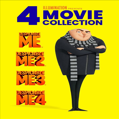 Despicable Me: 4-Movie Collection (슈퍼배드: 4 무비 컬렉션)(지역코드1)(한글무자막)(DVD)