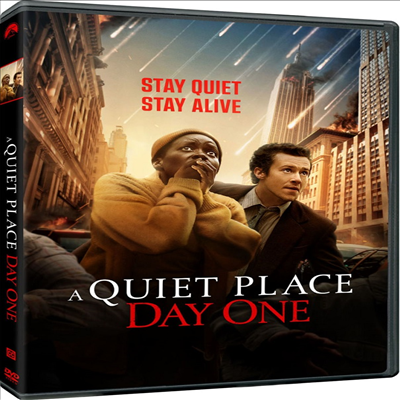 A Quiet Place: Day One (콰이어트 플레이스: 첫째 날) (2024)(지역코드1)(한글무자막)(DVD)