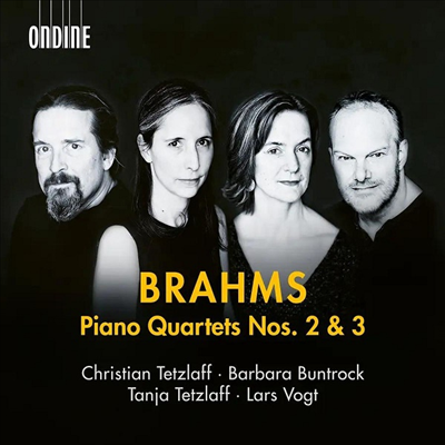 브람스: 피아노 사중주 2 &amp; 3번 (Brahms: Piano Quartets Nos. 2 &amp; 3) (2CD) - Lars Vogt