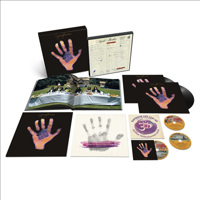 George Harrison - Living In The Material World (50th Anniversary Edition)(2024 Mix)(2LP+7 Inch Single LP+2CD+Blu-ray Audio Box Set)