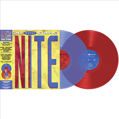 Kool &amp; The Gang - Unite (Blue &amp; Red Vinyl 2LP)