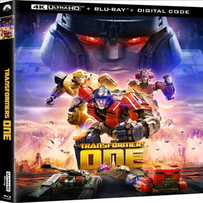 Transformers One (트랜스포머 ONE) (2024)(한글무자막)(4K Ultra HD + Blu-ray)