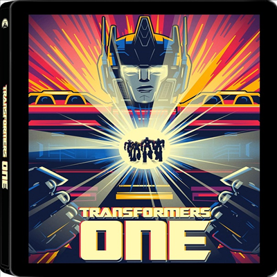 Transformers One (트랜스포머 ONE) (2024)(Steelbook)(한글무자막)(4K Ultra HD + Blu-ray)