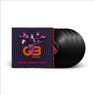 G3 (Joe Satriani / Eric Johnson / Steve Vai) - G3: Reunion Live (25th Anniversary Reunion Tour) (180g Gatefold 4LP)