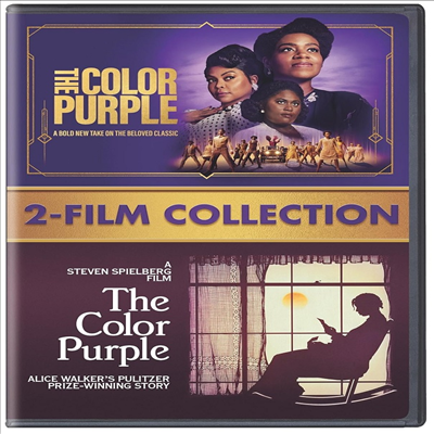 The Color Purple (컬러 퍼플) (1985) / The Color Purple (컬러 퍼플) (2023)(지역코드1)(한글무자막)(DVD)