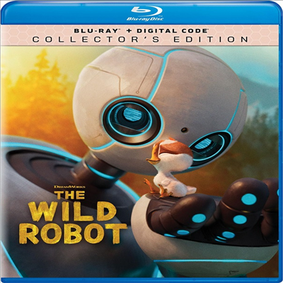 The Wild Robot (Collector&#39;s Edition) (와일드 로봇) (2024)(한글무자막)(Blu-ray)