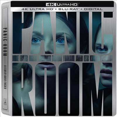 Panic Room (패닉 룸) (2002)(Steelbook)(한글무자막)(4K Ultra HD + Blu-ray)