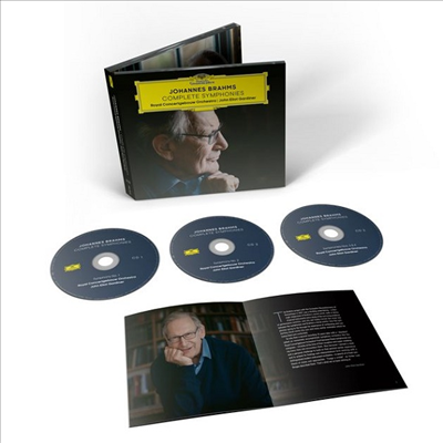 브람스: 교향곡 1 - 4번 전집 (Brahms: Complete Symphonies Nos.1 - 4) (Digipack)(3CD) - John Eliot Gardiner
