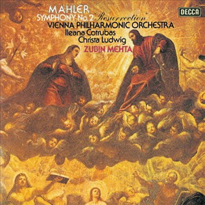 말러: 교향곡 2번 '부활' (Mahler: Symphony No.2 'Auferstehung') (Ltd. Ed)(UHQCD)(일본반) - Zubin Mehta